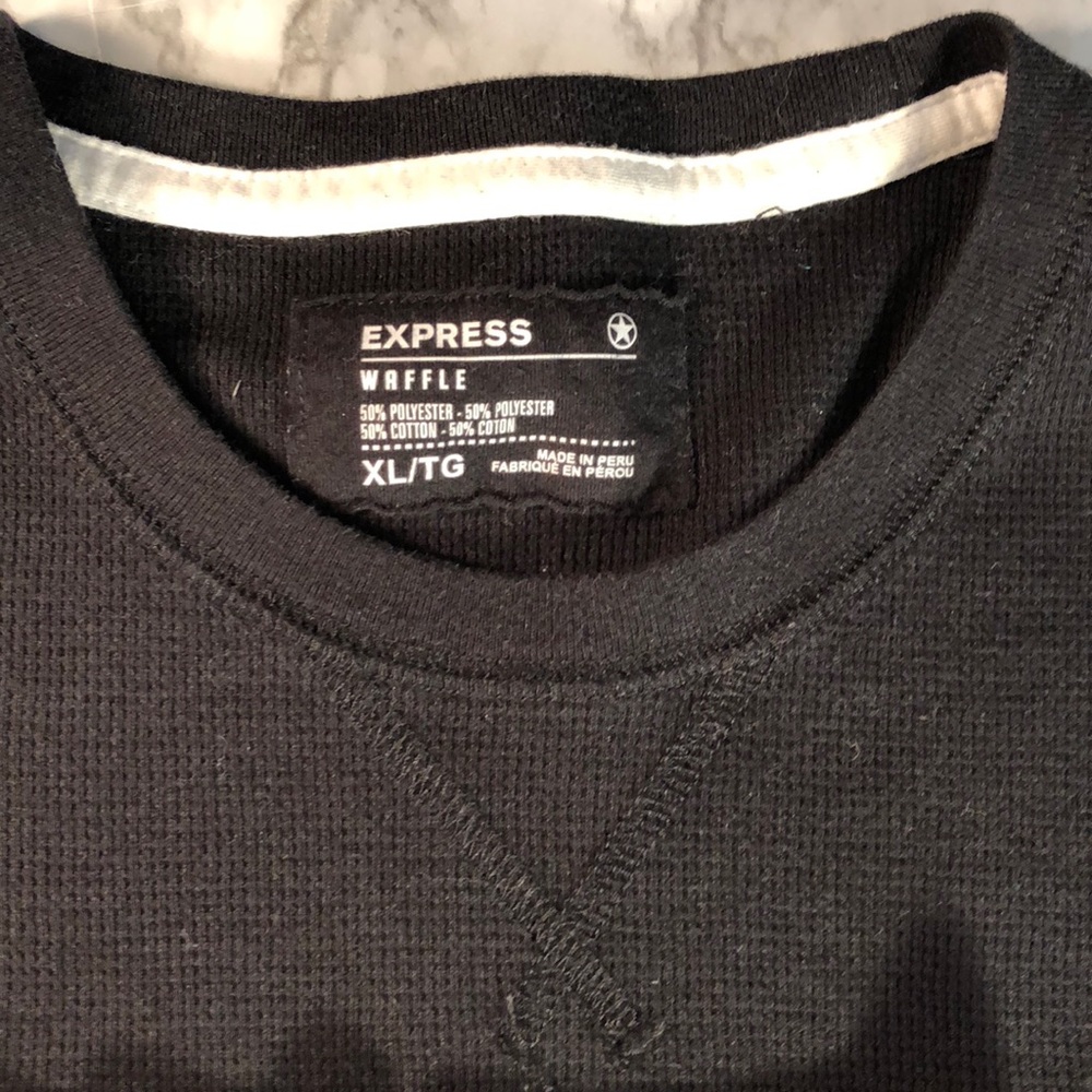 Express waffle long sleeve